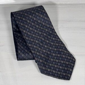 Elegant Black and Gray Men's Tie